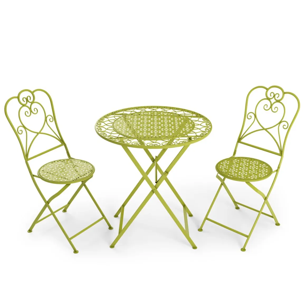 Bistroset PAULINE hellgrün