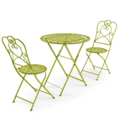 Bistroset PAULINE hellgrün