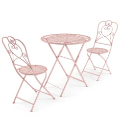 Bistroset PAULINE rosa
