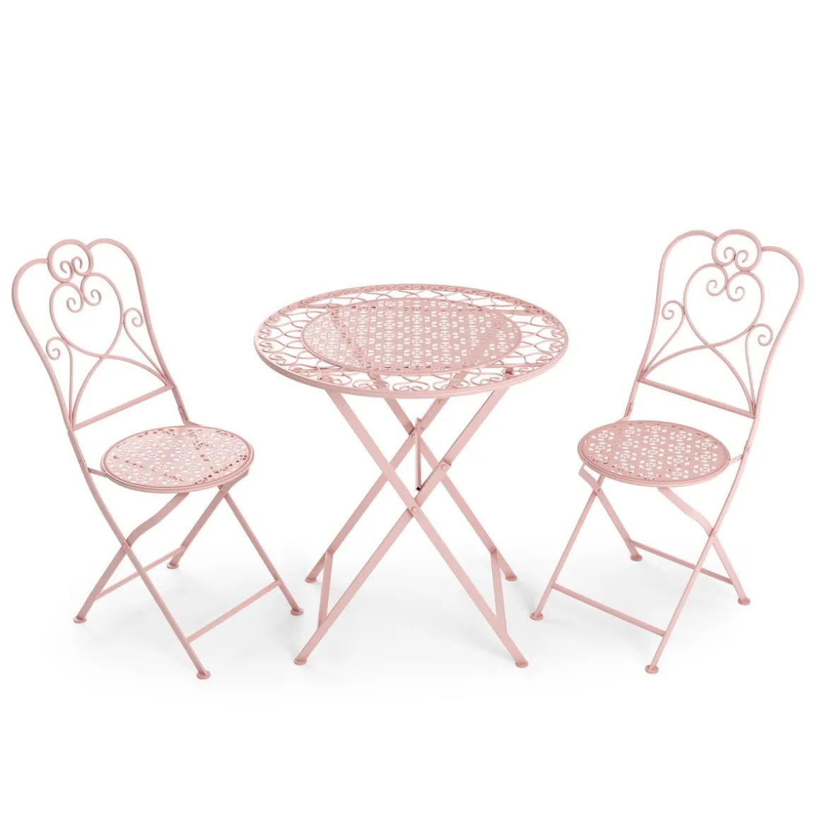 Bistroset PAULINE rosa