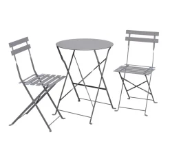 Bistroset 3-teilig grau
