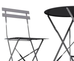 Bistroset 3-teilig grau