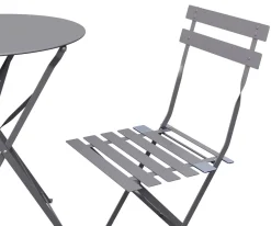 Bistroset 3-teilig grau