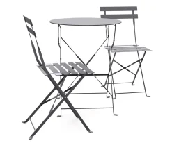 Bistroset 3-teilig grau