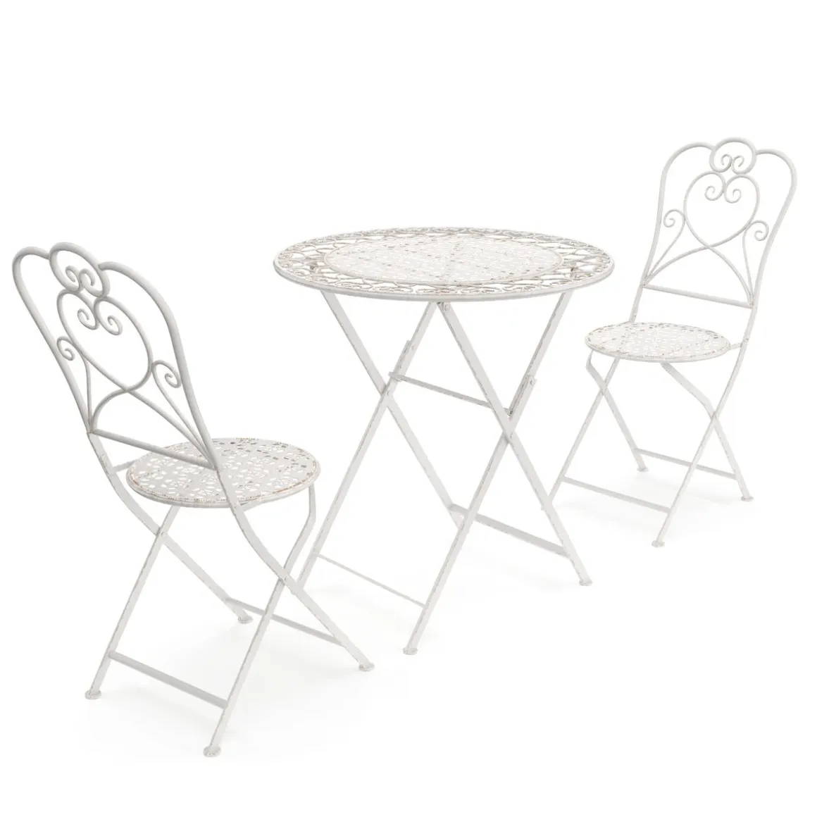 Bistroset Vintage PAULINE weiss