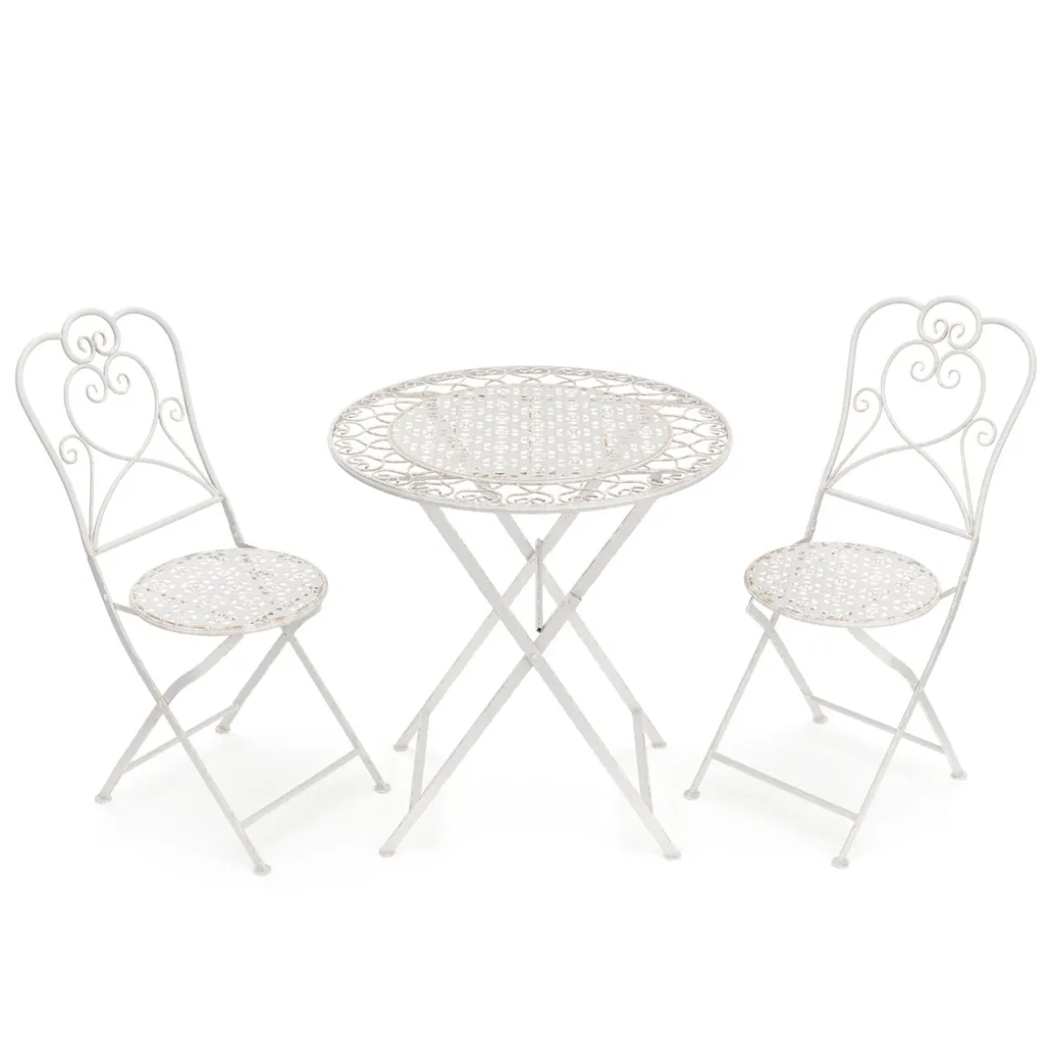 Bistroset Vintage PAULINE weiss