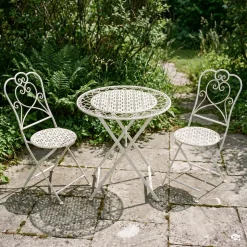 Bistroset Vintage PAULINE weiss