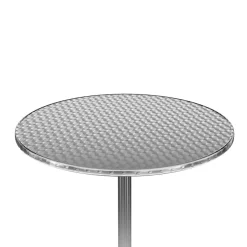 Bistrotisch Gartentisch Alu rund 80 x 70 cm