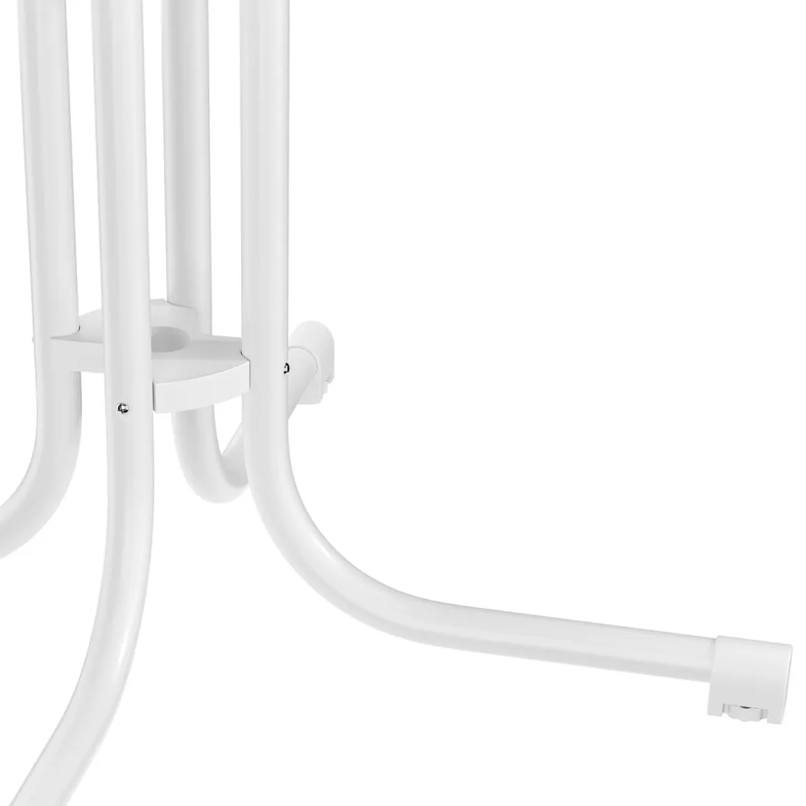 Bistrotisch Gartentisch RICO klappbar rund 80 x 70 cm weiss