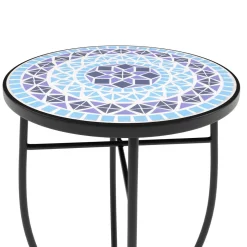 Bistrotisch MOSAIK blau