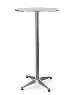 Bistrotisch Stehtisch Alu rund höhenverstellbar