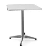Bistrotisch Stehtisch Alu 60 x 60 x 72-112 cm