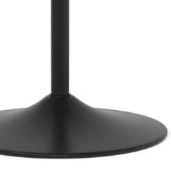Bistrotisch Stehtisch ENZO rund 60 x 56 - 78 cm schwarz
