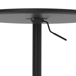 Bistrotisch Stehtisch ENZO rund 60 x 56 - 78 cm schwarz