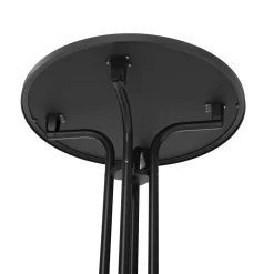 Bistrotisch Stehtisch MARTIN rund 70 x 110 cm schwarz