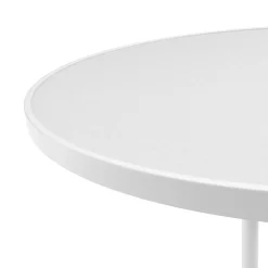 Bistrotisch Stehtisch MARTIN rund 80 x 110 cm weiss