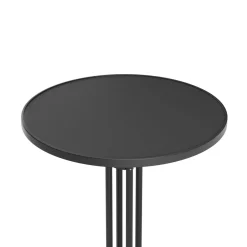 Bistrotisch Stehtisch MARTIN rund 80 x 110 cm schwarz