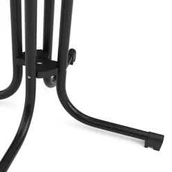 Bistrotisch Stehtisch MARTIN rund 80 x 110 cm schwarz