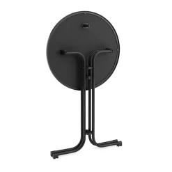 Bistrotisch Stehtisch MARTIN rund 80 x 110 cm schwarz