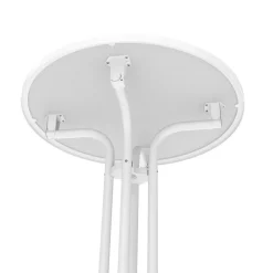 Bistrotisch Stehtisch MARTIN rund 70 x 110 cm weiss