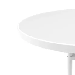 Bistrotisch Stehtisch MARTIN rund 70 x 110 cm weiss