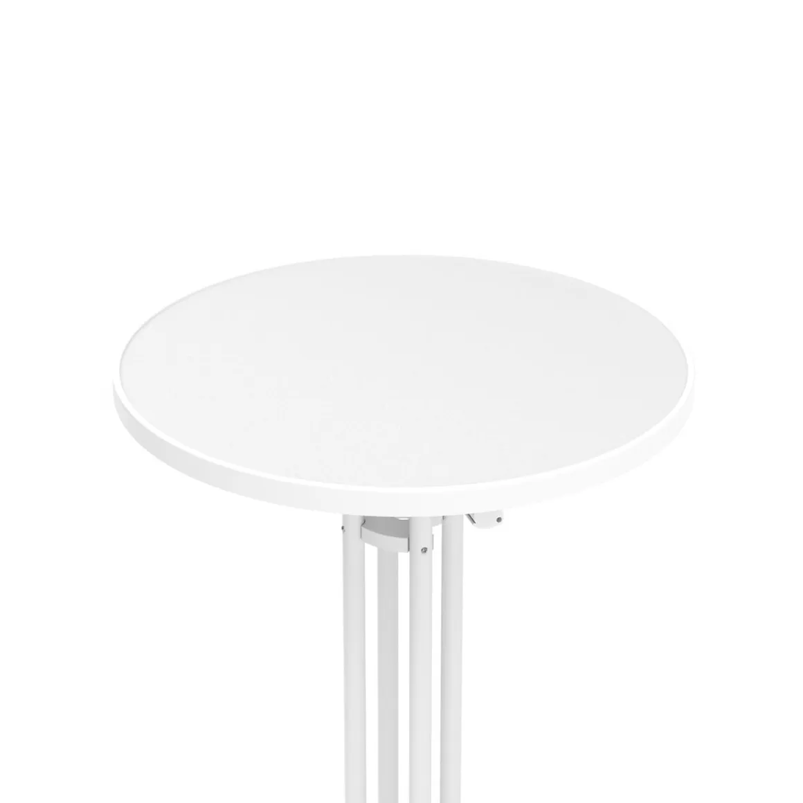 Bistrotisch Stehtisch MARTIN rund 70 x 110 cm weiss
