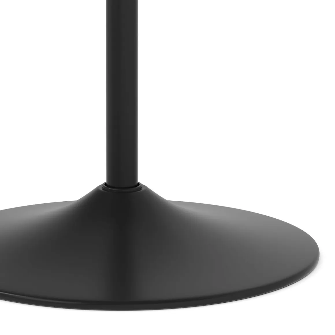 Bistrotisch Stehtisch VINCENCO rund 60 x 105 cm schwarz