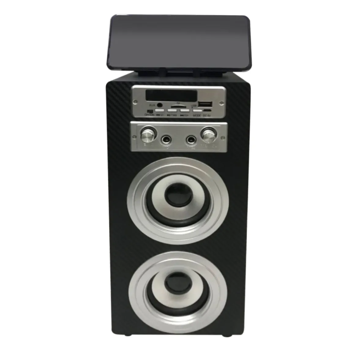 Bluetooth Lautsprecher kabellos 2 x 5 W schwarz