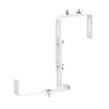 Blumenkastenhalter Eisen 4er Set weiss