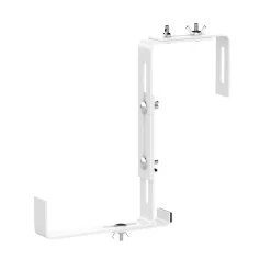 Blumenkastenhalter Eisen 4er Set weiss