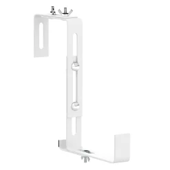 Blumenkastenhalter Eisen 4er Set weiss
