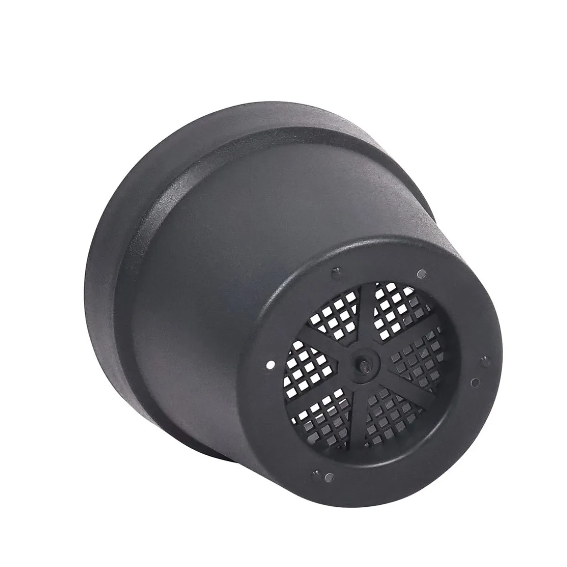 Blumentopf 16.5 cm 6er Set schwarz