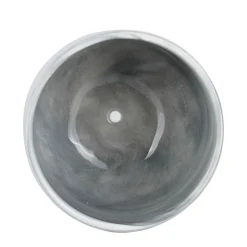 Blumentopf Dreibein Keramik 10.5 cm grau