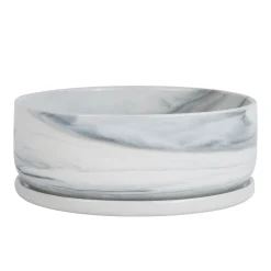 Blumentopf Keramik 16cm grau