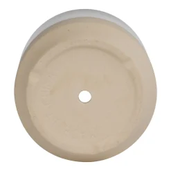 Blumentopf Keramik 14.5 cm weiss/beige