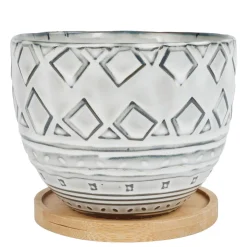 Blumentopf Keramik RETRO 14 cm