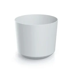 Blumentopf Kunststoff 13 x 11 cm weiss