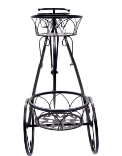 Blumentreppe VELO schwarz