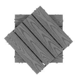 Bodenplatte BENTON 22er Set 30 x 30 cm anthrazit