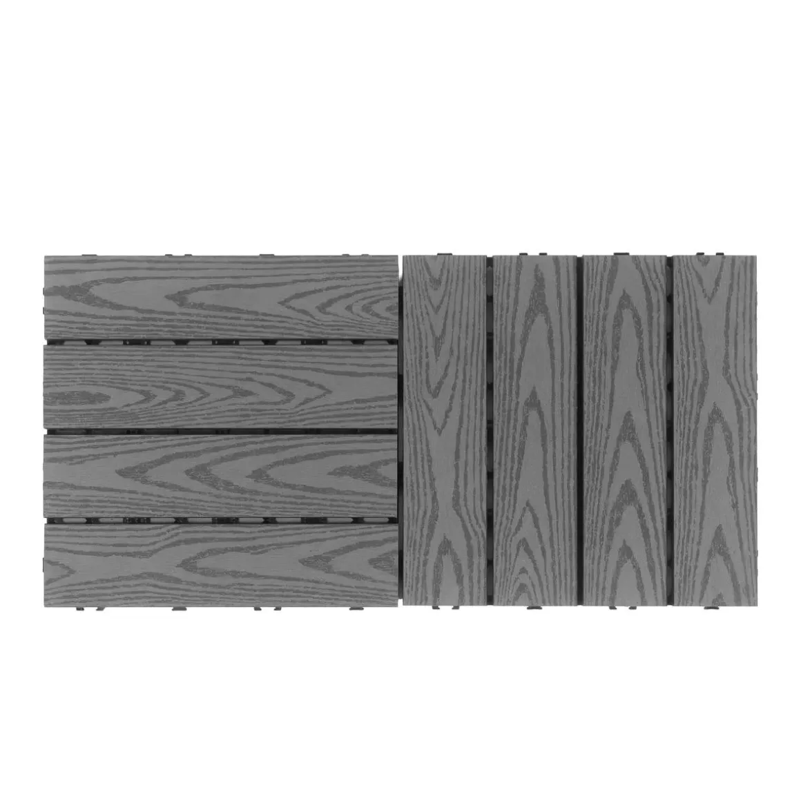 Bodenplatte BENTON 22er Set 30 x 30 cm anthrazit