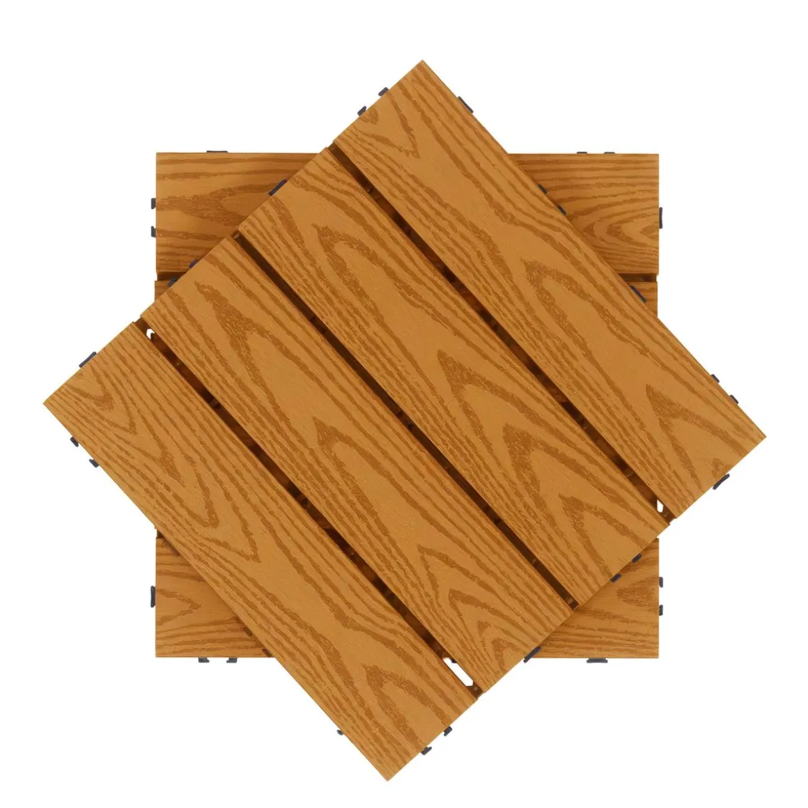 Bodenplatte BENTON 22er Set 30 x 30 cm hellbraun