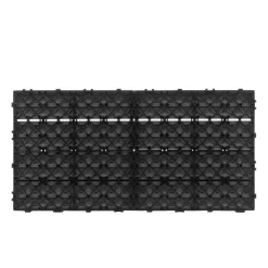 Bodenplatte DORTMUND 12er Set 60 x 30 cm anthrazit