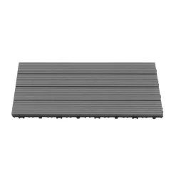 Bodenplatte DORTMUND 12er Set 60 x 30 cm anthrazit