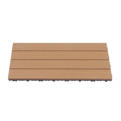 Bodenplatte DORTMUND 12er Set 60 x 30 cm hellbraun
