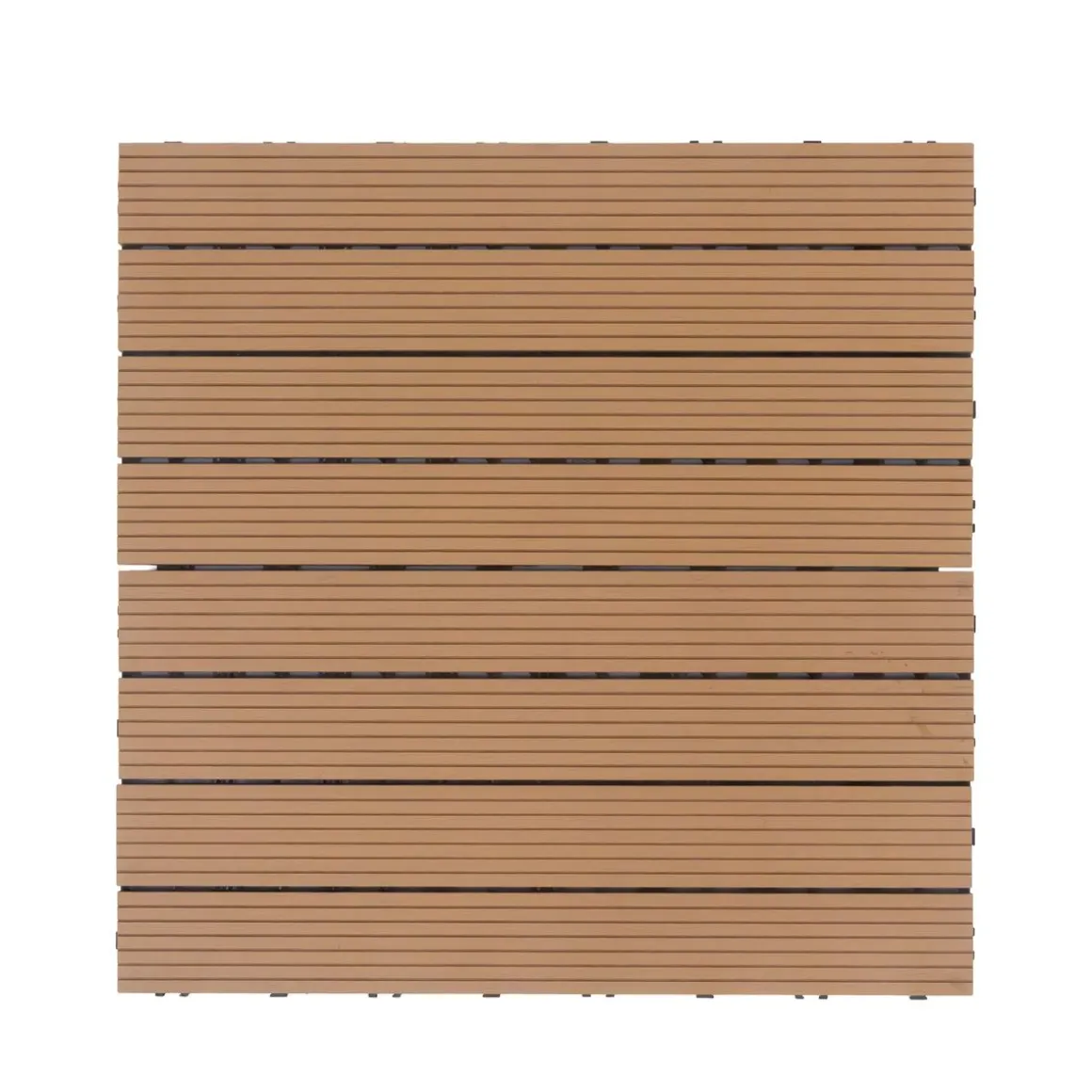 Bodenplatte DORTMUND 12er Set 60 x 30 cm hellbraun