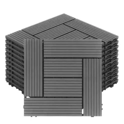 Bodenplatte FINIX 22er Set 30 x 30 cm anthrazit