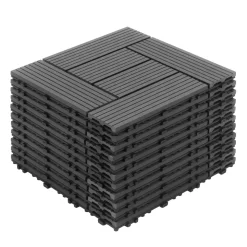 Bodenplatte FINIX 22er Set 30 x 30 cm anthrazit