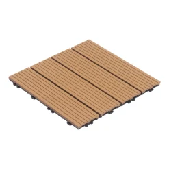 Bodenplatte PALMER 22er Set 30 x 30 cm hellbraun