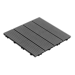 Bodenplatte PALMER 22er Set 30 x 30 cm anthrazit