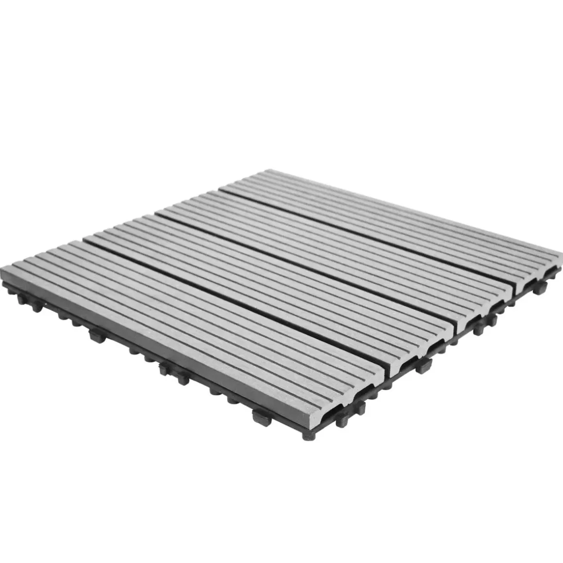 Bodenplatte PALMER 11er Set 30 x 30 cm grau